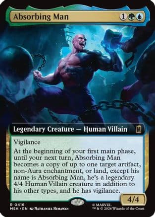 Absorbing Man (Extended Art) |  Foil (416) [Marvel Super Heroes]