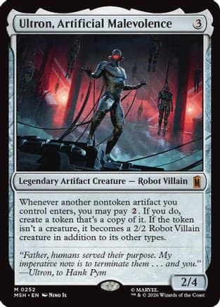 Ultron, Artificial Malevolence |  (252) [Marvel Super Heroes]
