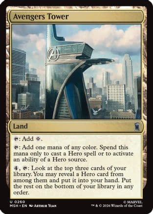 Avengers Tower |  Foil (260) [Marvel Super Heroes]