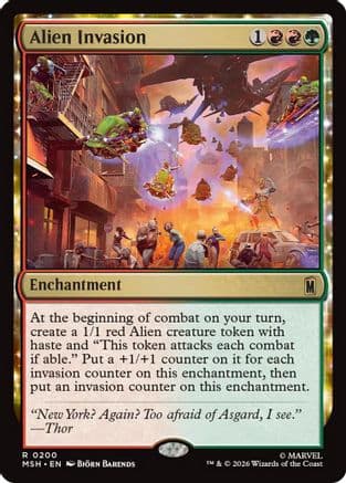 Alien Invasion |  (200) [Marvel Super Heroes]