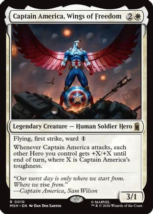 Captain America, Wings of Freedom |  (010) [Marvel Super Heroes]