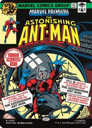 The Astonishing Ant-Man (Borderless) |  Foil (397) [Marvel Super Heroes]