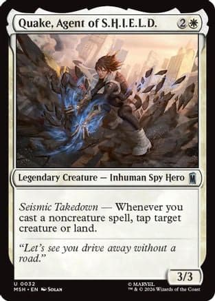Quake, Agent of S.H.I.E.L.D. |  Foil (032) [Marvel Super Heroes]