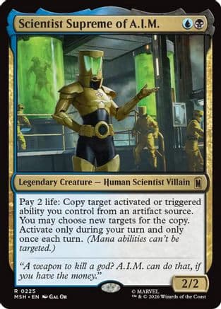 Scientist Supreme of A.I.M. |  Foil (225) [Marvel Super Heroes]