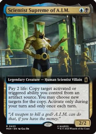 Scientist Supreme of A.I.M. (Extended Art) |  (423) [Marvel Super Heroes]