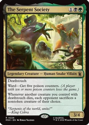 The Serpent Society |  Foil (226) [Marvel Super Heroes]