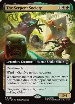The Serpent Society (Extended Art) |  (424) [Marvel Super Heroes]