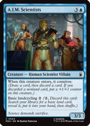 A.I.M. Scientists |  Foil (044) [Marvel Super Heroes]