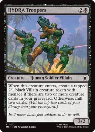 HYDRA Troopers |  Foil (101) [Marvel Super Heroes]