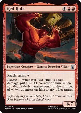 Red Hulk |  (149) [Marvel Super Heroes]