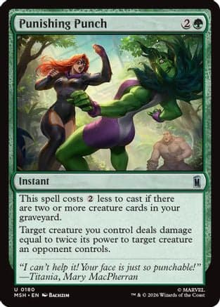 Punishing Punch |  Foil (180) [Marvel Super Heroes]