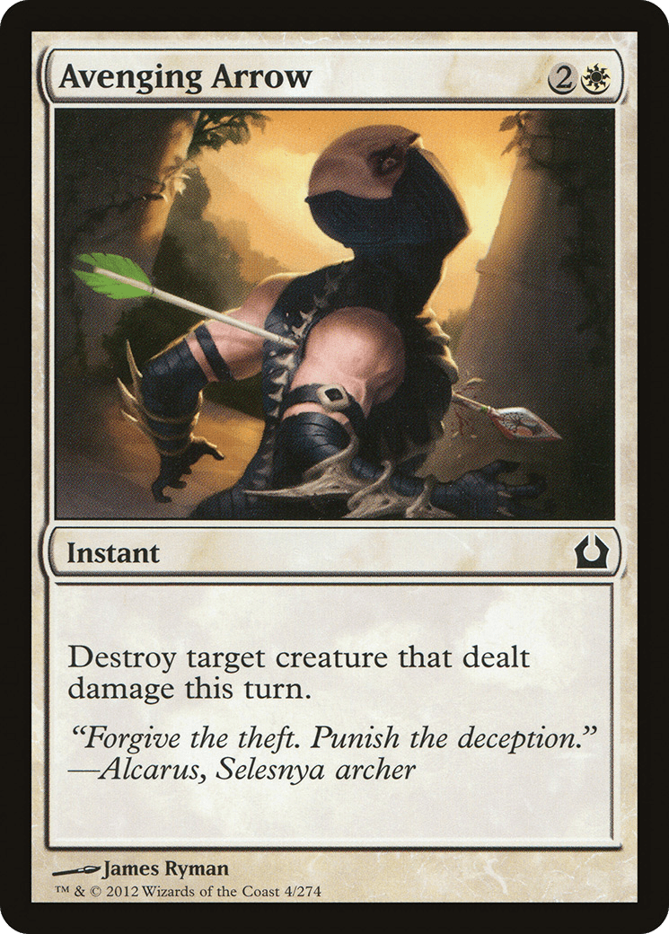 Avenging Arrow [Return to Ravnica] Foil