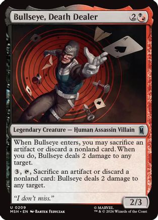 Bullseye, Death Dealer |  (209) [Marvel Super Heroes]