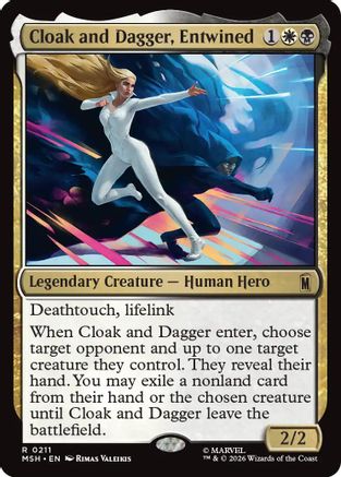 Cloak and Dagger, Entwined |  (211) [Marvel Super Heroes]