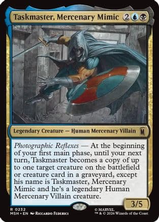 Taskmaster, Mercenary Mimic |  Foil (232) [Marvel Super Heroes]