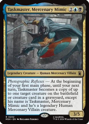 Taskmaster, Mercenary Mimic |  Foil (232) [Marvel Super Heroes]