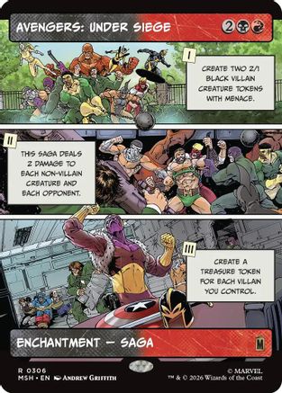 Avengers: Under Siege (Showcase) |  (306) [Marvel Super Heroes]