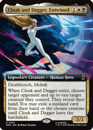 Cloak and Dagger, Entwined (Extended Art) |  (419) [Marvel Super Heroes]