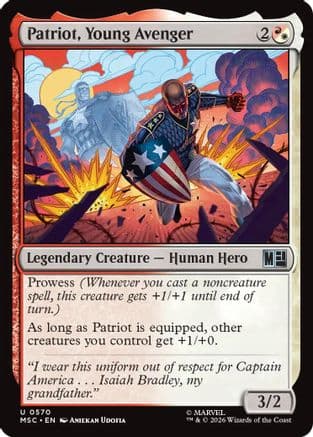 Patriot, Young Avenger |  Foil (570) [Marvel Super Heroes]