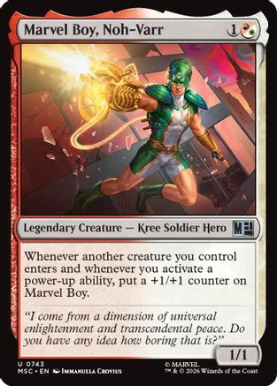 Marvel Boy, Noh-Varr |  Foil (743) [Marvel Super Heroes]