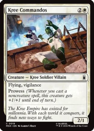 Kree Commandos |  Foil (019) [Marvel Super Heroes]