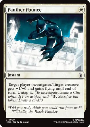 Panther Pounce |  (029) [Marvel Super Heroes]