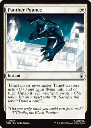 Panther Pounce |  (029) [Marvel Super Heroes]