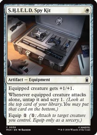 S.H.I.E.L.D. Spy Kit |  (036) [Marvel Super Heroes]