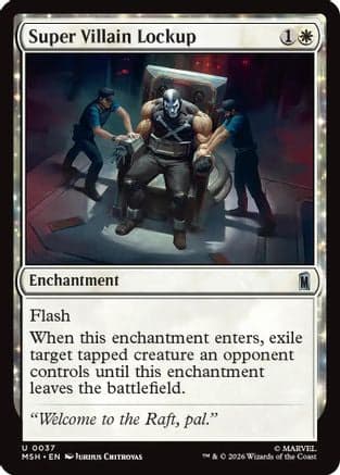 Super Villain Lockup |  Foil (037) [Marvel Super Heroes]