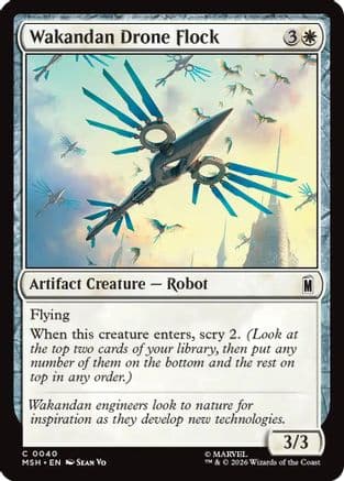 Wakandan Drone Flock |  Foil (040) [Marvel Super Heroes]