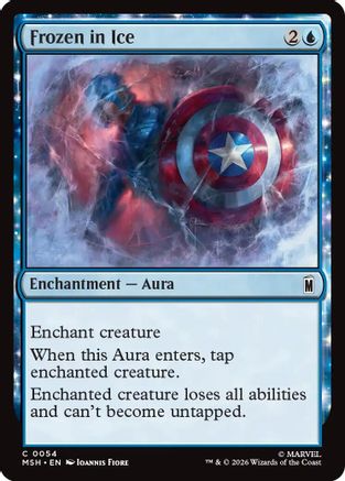 Frozen in Ice |  Foil (054) [Marvel Super Heroes]