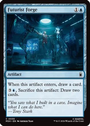 Futurist Forge |  Foil (055) [Marvel Super Heroes]