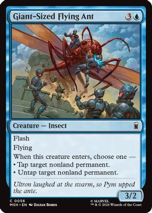 Giant-Sized Flying Ant |  (056) [Marvel Super Heroes]
