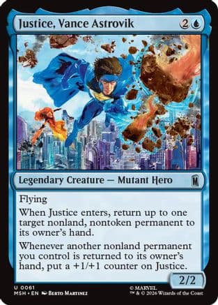 Justice, Vance Astrovik |  Foil (061) [Marvel Super Heroes]