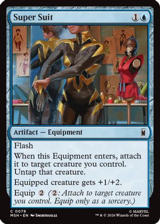 Super Suit |  Foil (078) [Marvel Super Heroes]