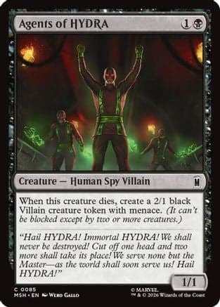Agents of HYDRA |  Foil (085) [Marvel Super Heroes]
