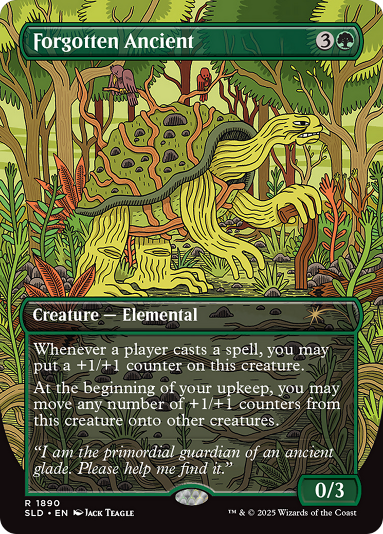 Forgotten Ancient (Rainbow Foil) (-1890) [Secret Lair Drop Series]