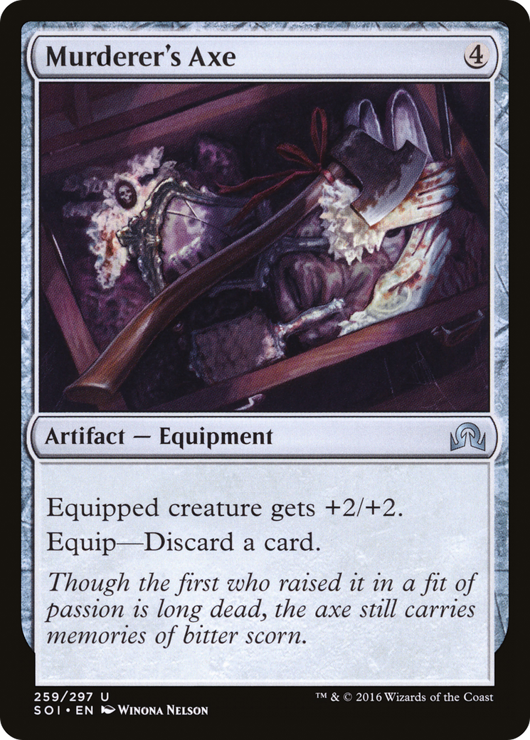 Murderer's Axe [Shadows over Innistrad] Foil