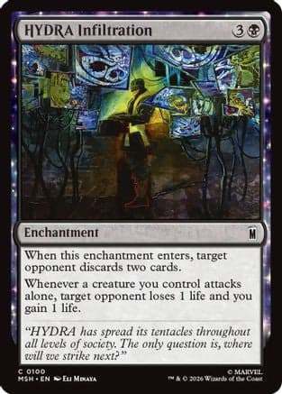 HYDRA Infiltration |  Foil (100) [Marvel Super Heroes]