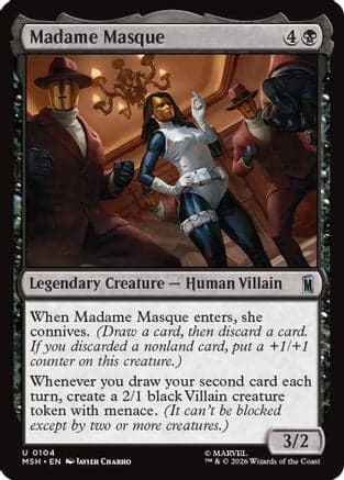 Madame Masque |  Foil (104) [Marvel Super Heroes]