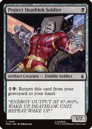 Project Deathlok Soldier |  (109) [Marvel Super Heroes]