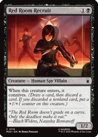 Red Room Recruit |  (110) [Marvel Super Heroes]