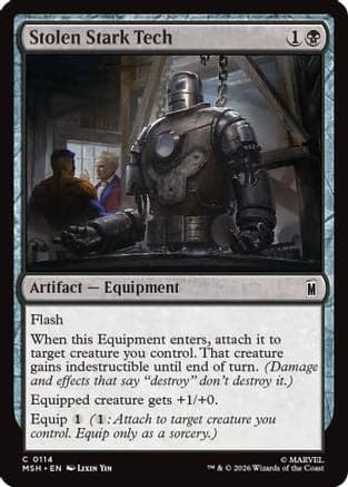 Stolen Stark Tech |  Foil (114) [Marvel Super Heroes]