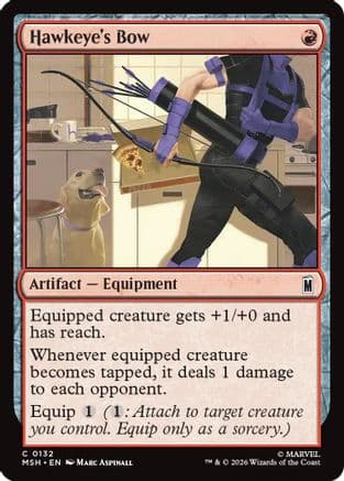 Hawkeye's Bow |  Foil (132) [Marvel Super Heroes]