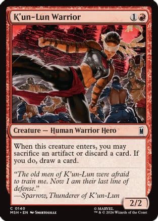 K'un-Lun Warrior |  (140) [Marvel Super Heroes]