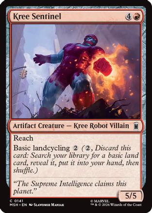 Kree Sentinel |  (141) [Marvel Super Heroes]
