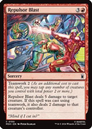 Repulsor Blast |  (150) [Marvel Super Heroes]