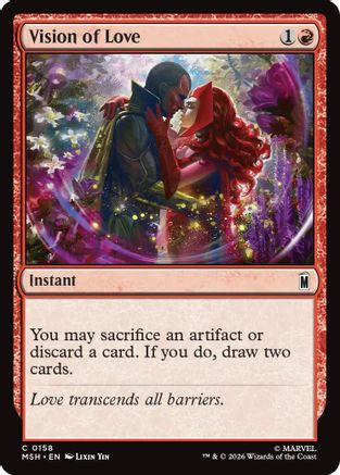 Vision of Love |  Foil (158) [Marvel Super Heroes]