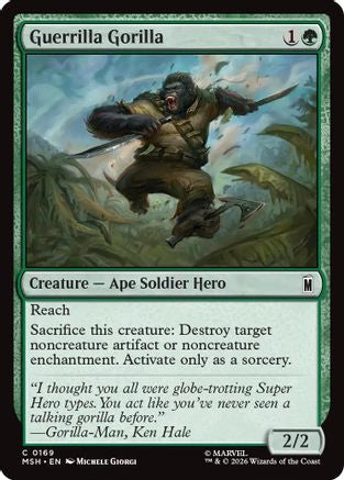 Guerrilla Gorilla |  Foil (169) [Marvel Super Heroes]