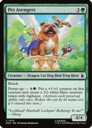 Pet Avengers |  Foil (178) [Marvel Super Heroes]